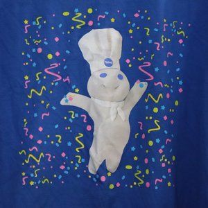 Hanes | Vintage Pillsbury Doughboy - Let's Celebrate Today Confett - Vintage Tee